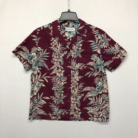 Tori Richard Tops - Tori Richard Uniforms Women Hawaiian Button Shirt Top Size Large Floral B260 -29
